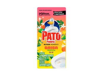 BLOQUE ADHESIVO P/INODOROS (PATO) BRISA TROPICAL