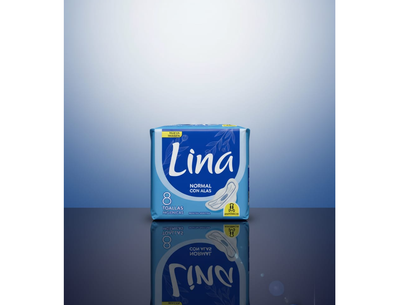 TOALLITAS LINA NORMAL CON ALAS  X8U