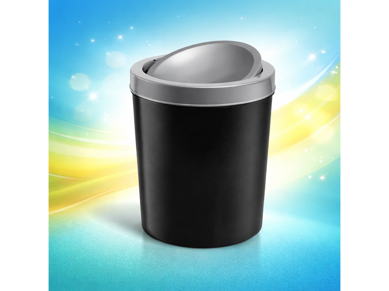 TACHO DE BASURA T/VAIVEN 7LT TERRA (STAR)