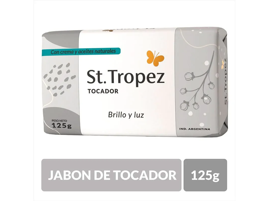JABON TOCADOR BRILLO Y LUZ (1 X 125GR)