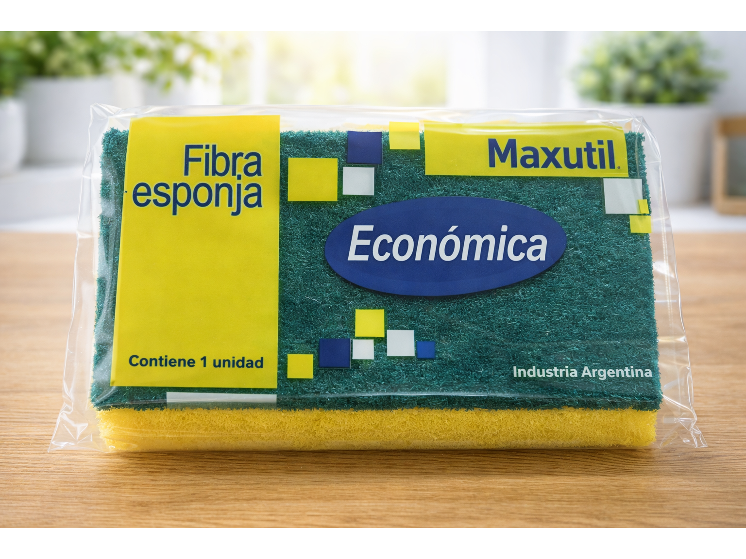 Esponja Verde Lisa Económica (COD100)