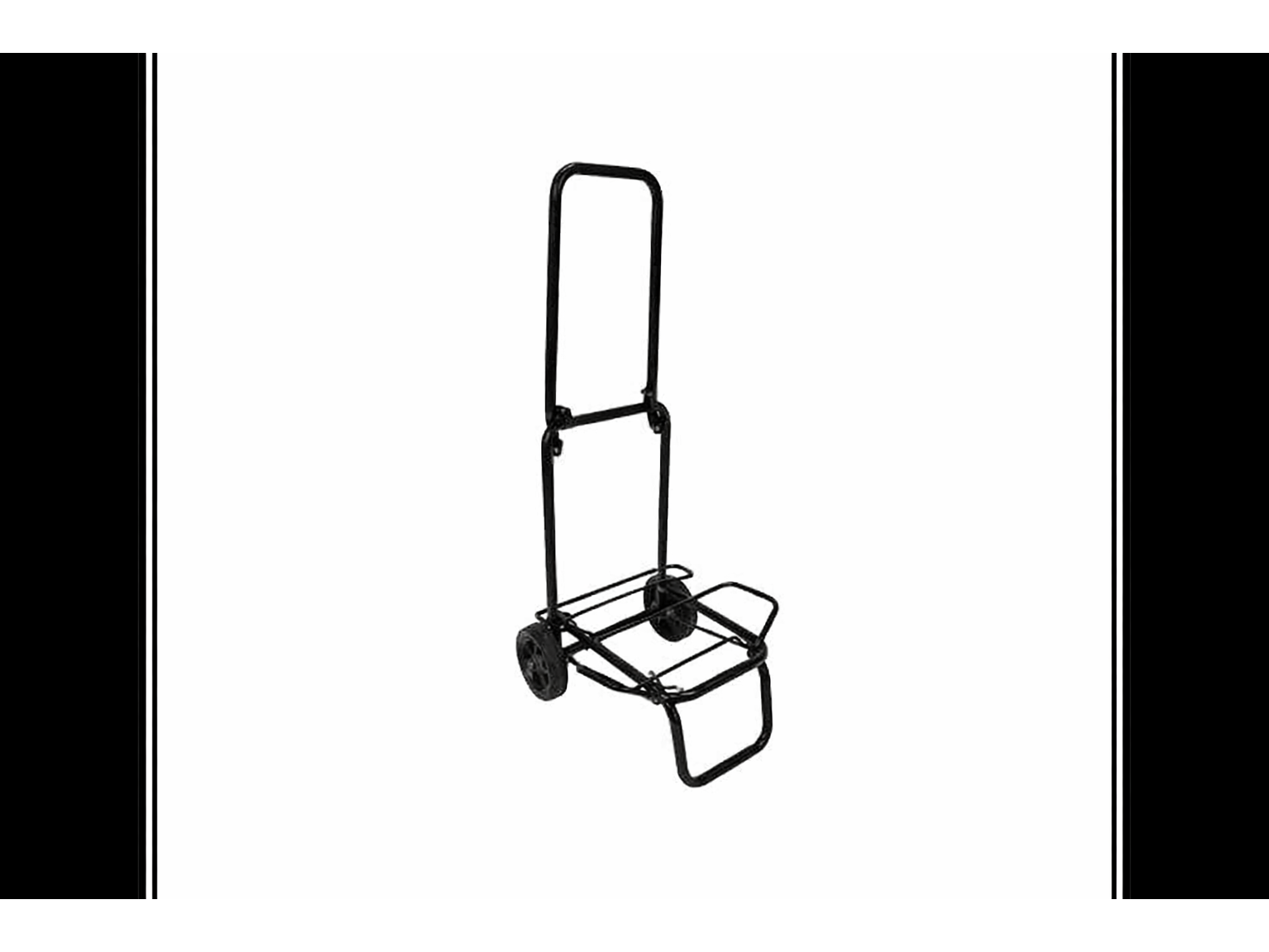 CARRITO PORTA VALIJAS DE CAÑO NEGRO