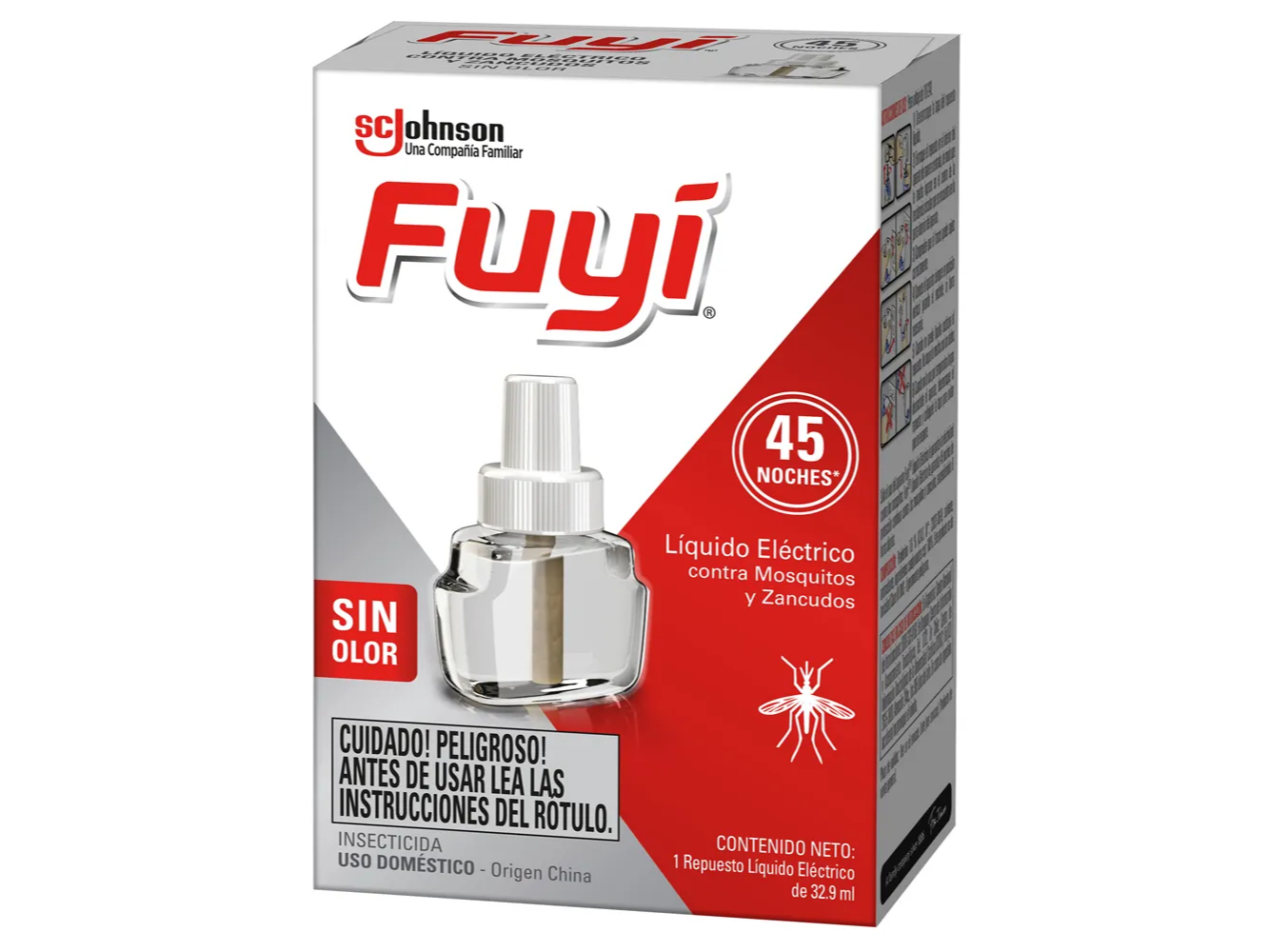 REPUESTO LIQUIDO P/FUYI C/MOSQUITO Y ZANCUDO