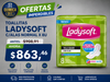 TOALLITAS LADYSOFT C/ALAS NORMAL X 8U
