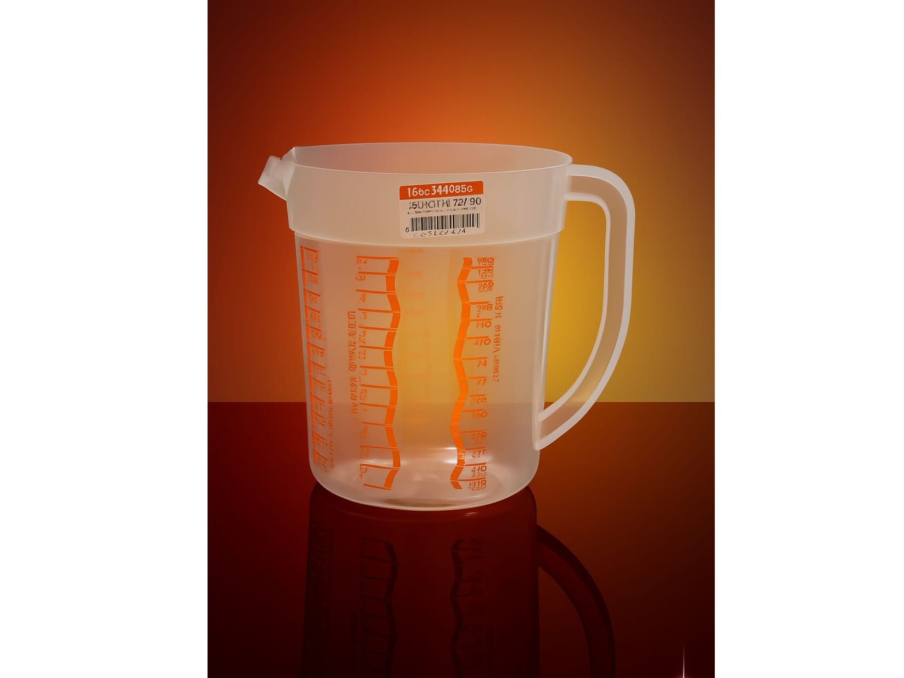 JARRA PLASTICA GRADUADA 1,500CC (HERALDPLAST)