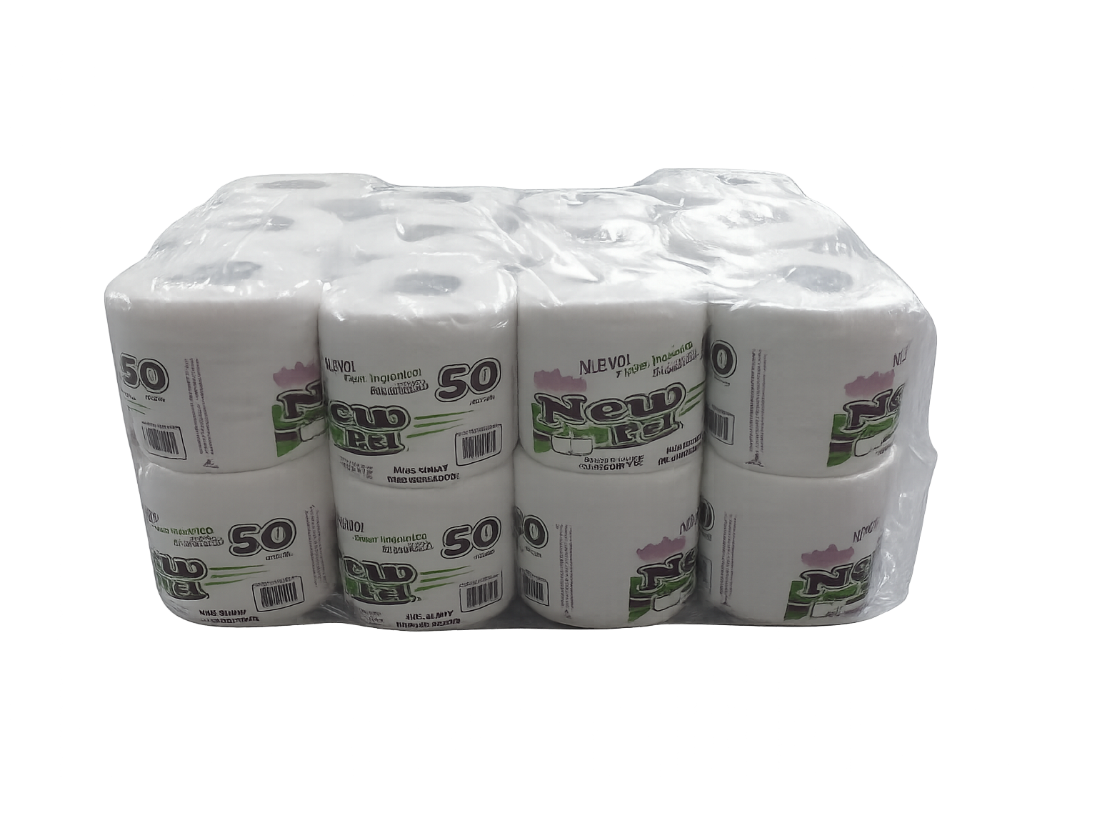 PAPEL HIGIENICO NEW PEL  (CODIGO 119 ) 24U X 50MTS