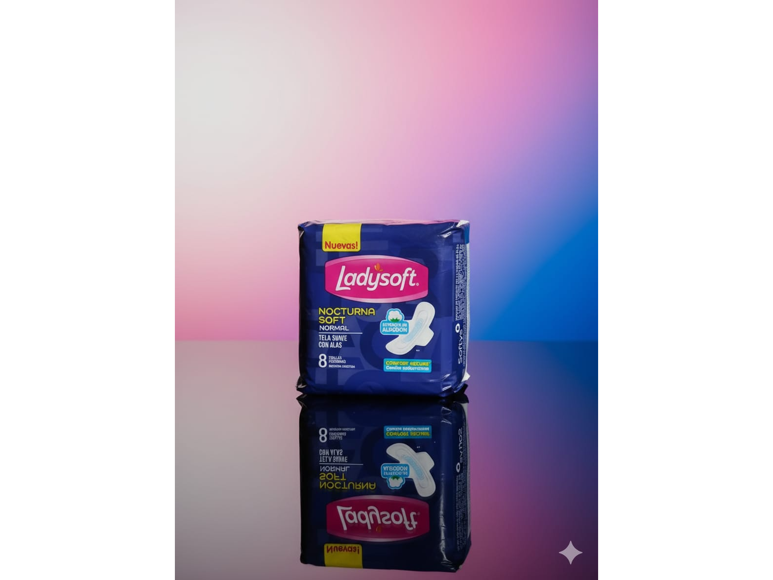 TOALLITAS TOALLA FEMENINA NOCTURNAS LADYSOFT