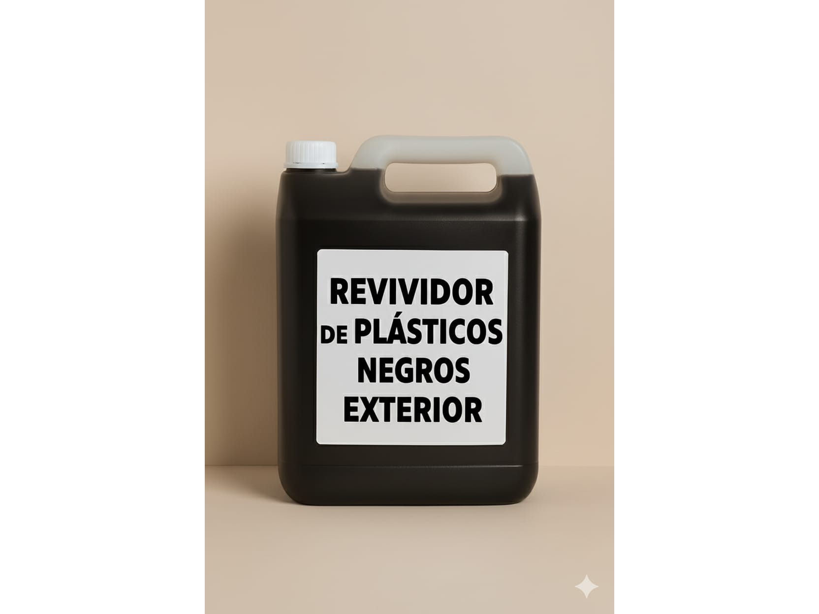 REVIVIDOR DE PLÁSTICOS NEGROS EXTERIOR