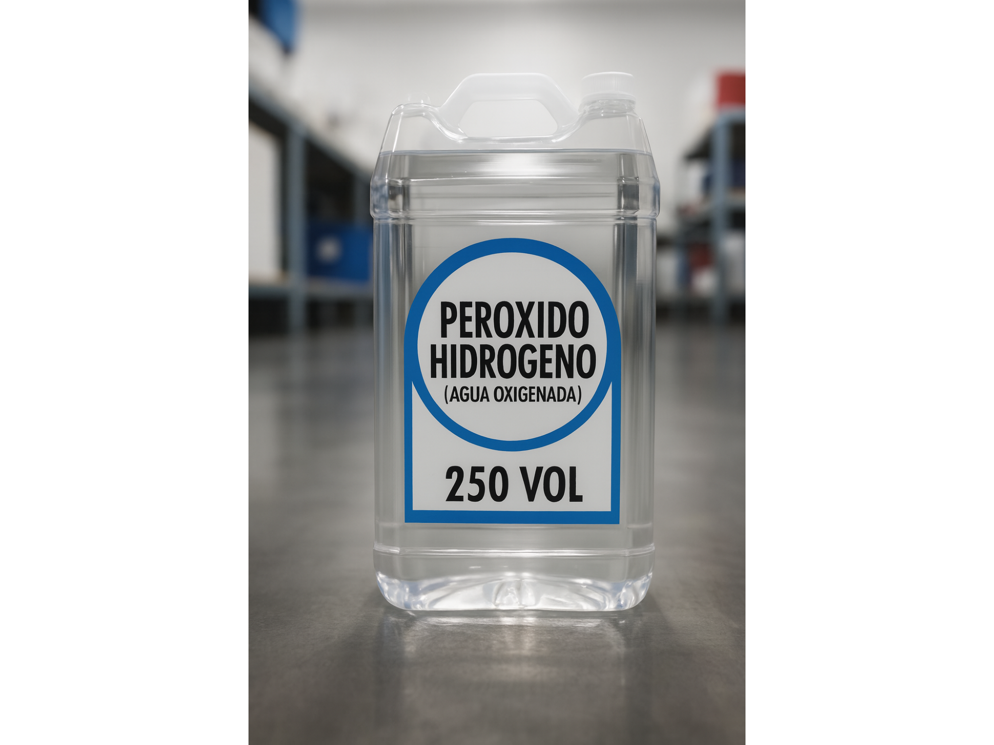 PEROXIDO HIDROGENO (AGUA OXIGENADA INDUSTRIAL 250 VOL)