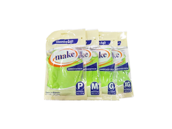 GUANTE AFELPADO AMBIDIESTRO SOFF VERDE TALLE (XG) MAKE