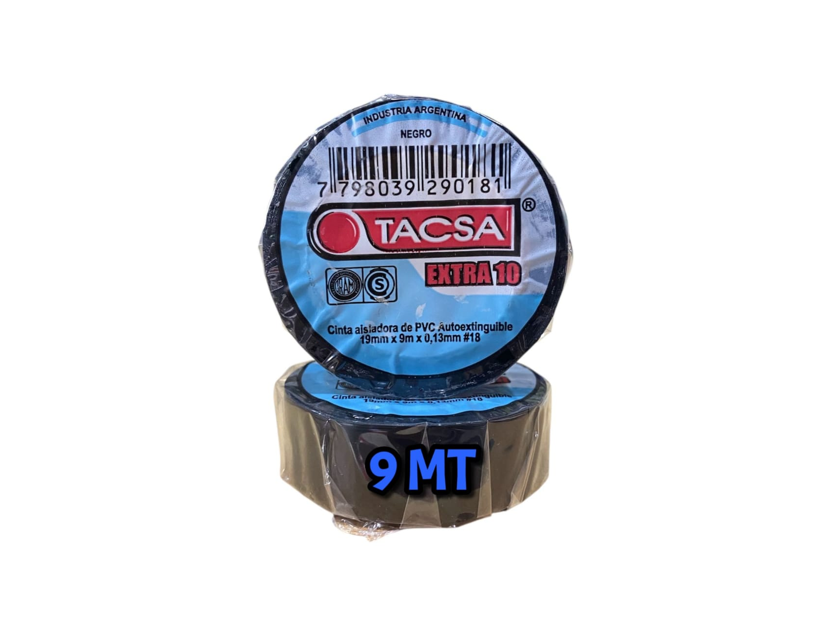 CINTA AISLADORA TACSA X 9MT
