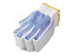 GUANTES MOTEADOS DE TRABAJO