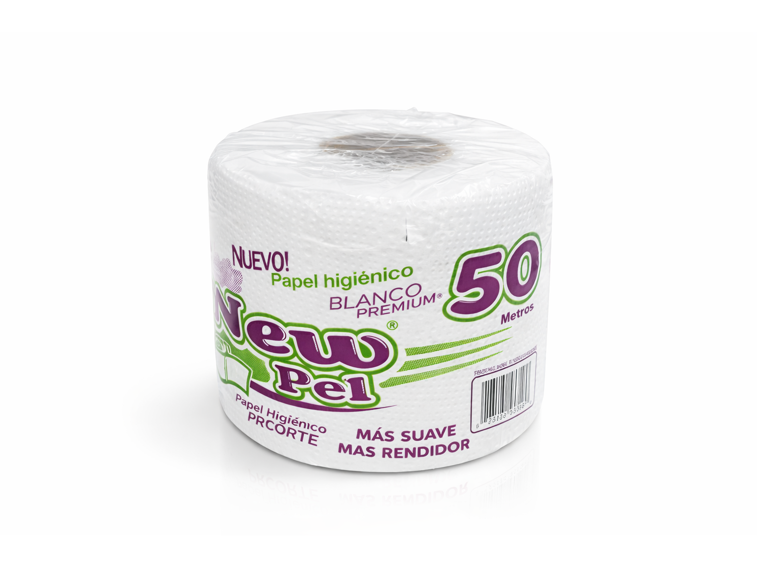 PAPEL HIGIENICO NEW PEL INDIVIDUAL  (CODIGO 119 ) 1U X 50MTS