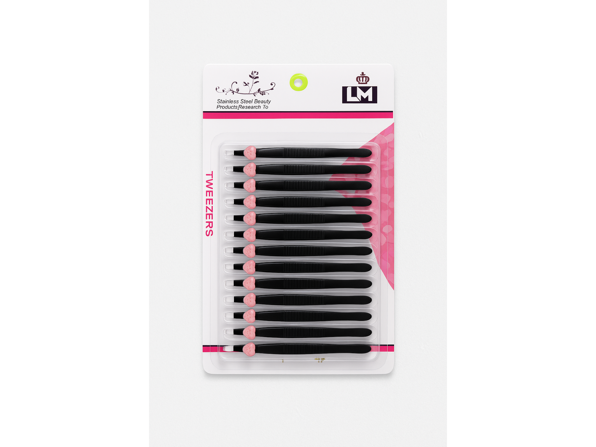PINCITAS DEPILAR NEGRA BLISTER X 12U