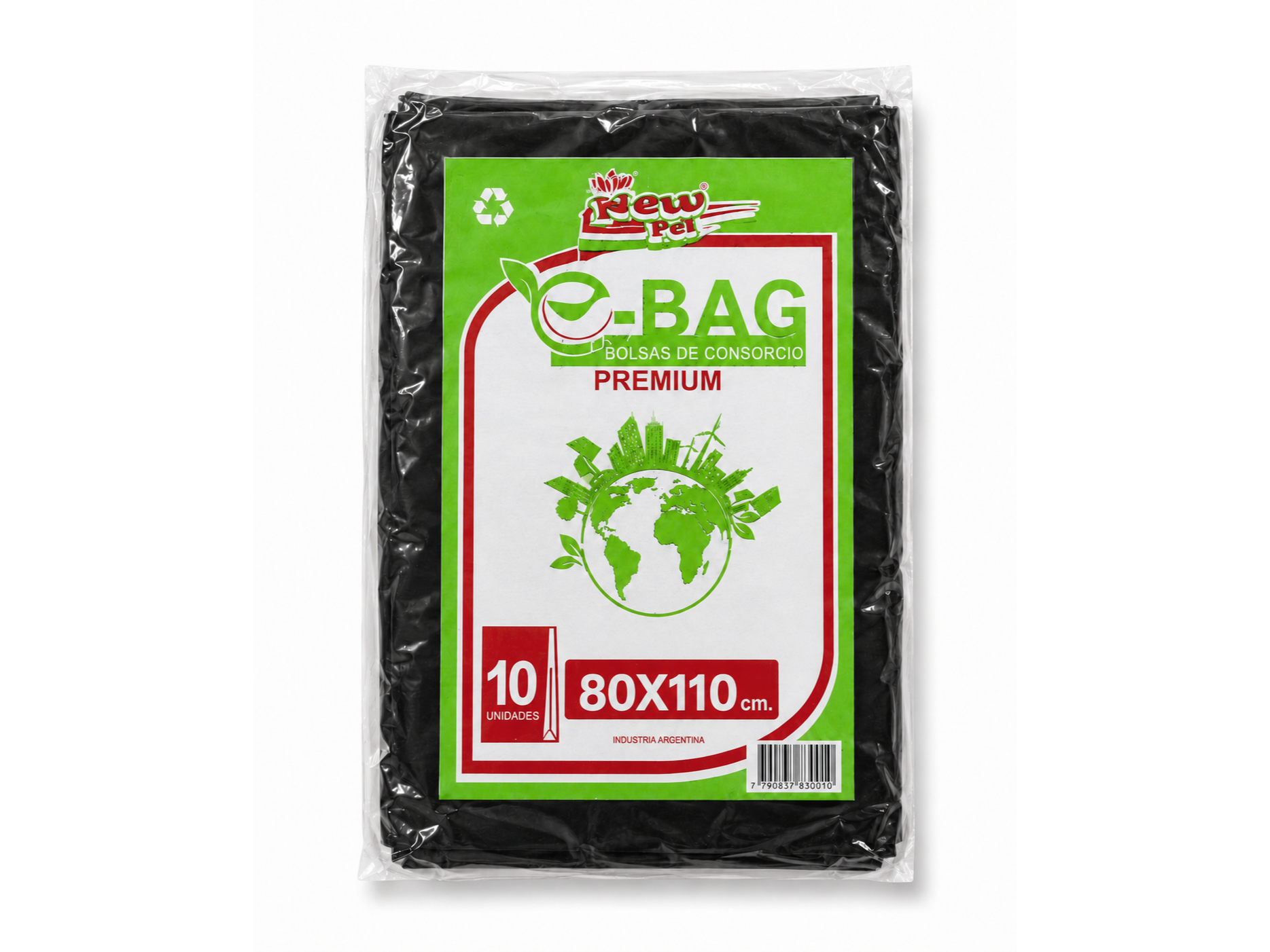 BOLSA DE RESIDUOS 80X110 LIVIANA (NEW PEL) COD 140 (B/20U)