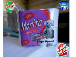 (DESDE 1 UNIDAD) PAPEL (MORITA) 4U X 80MT (VIOLETA)