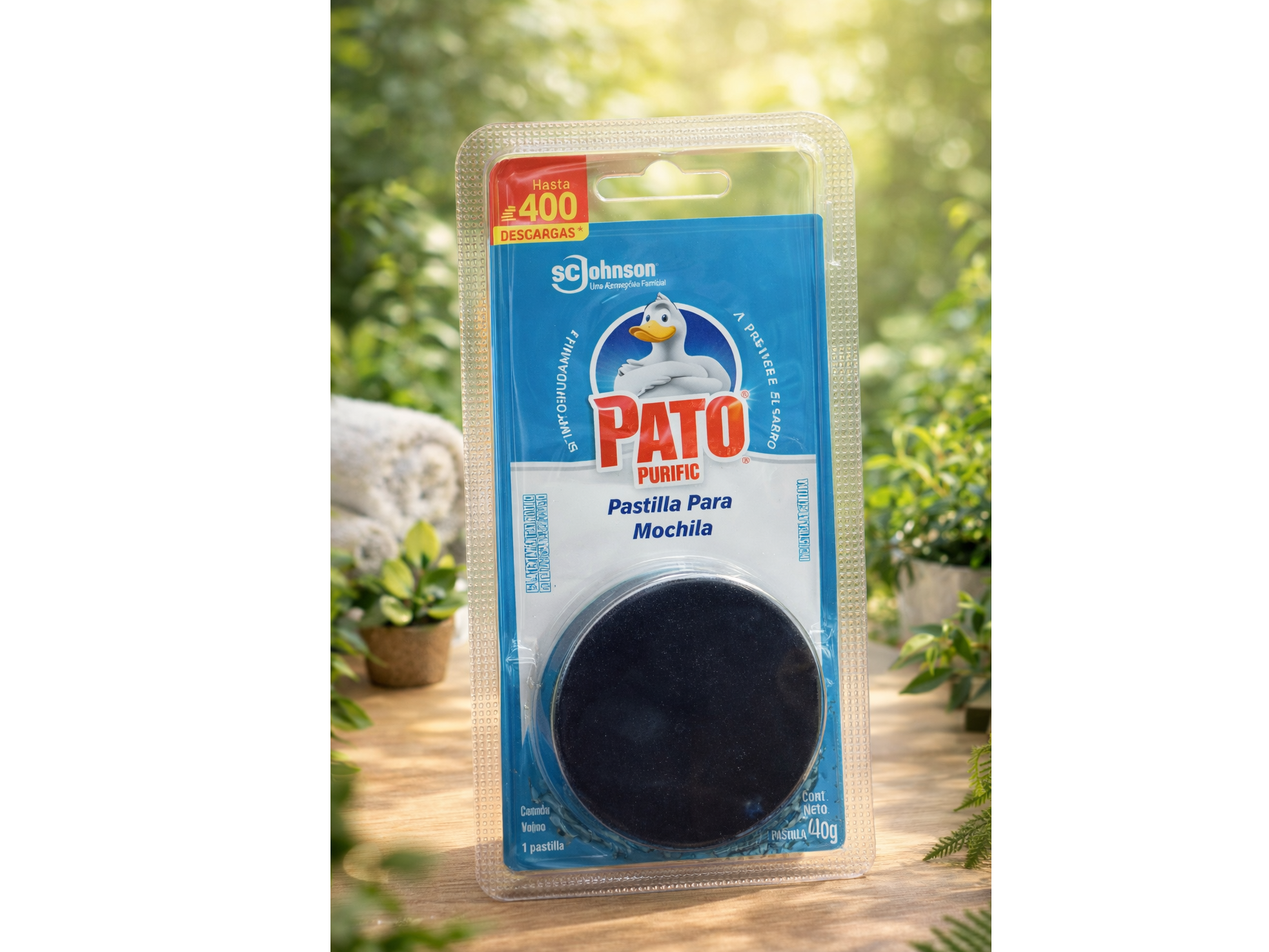 BLOQUE MOCHILA 1X40 GR (PATO)