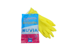 GUANTE AMARILLO TALLE (M) NUVIA