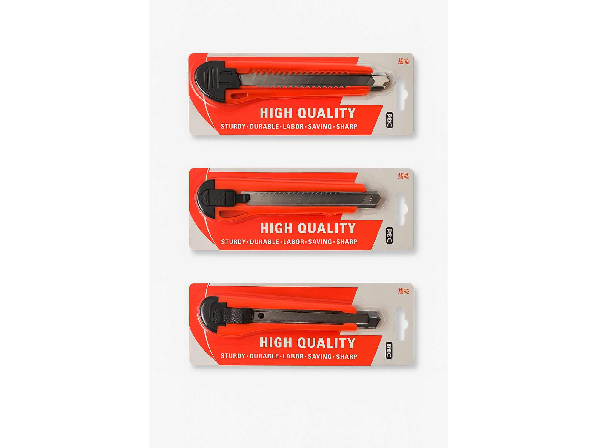 TRINCHETA  MANGO ERGONOMICO 18MM