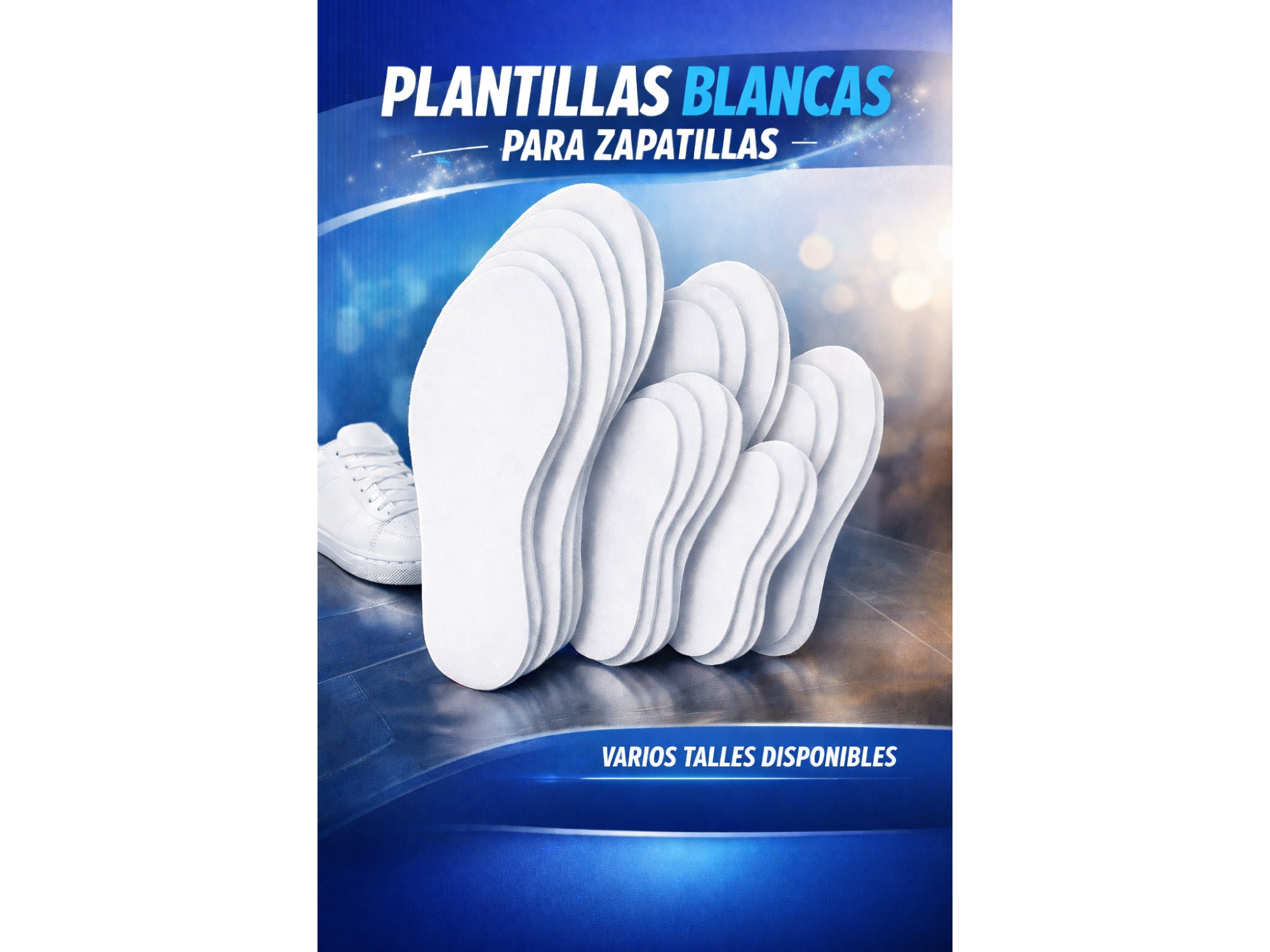 PLANTILLAS CALZADOS TALLE VARIOS