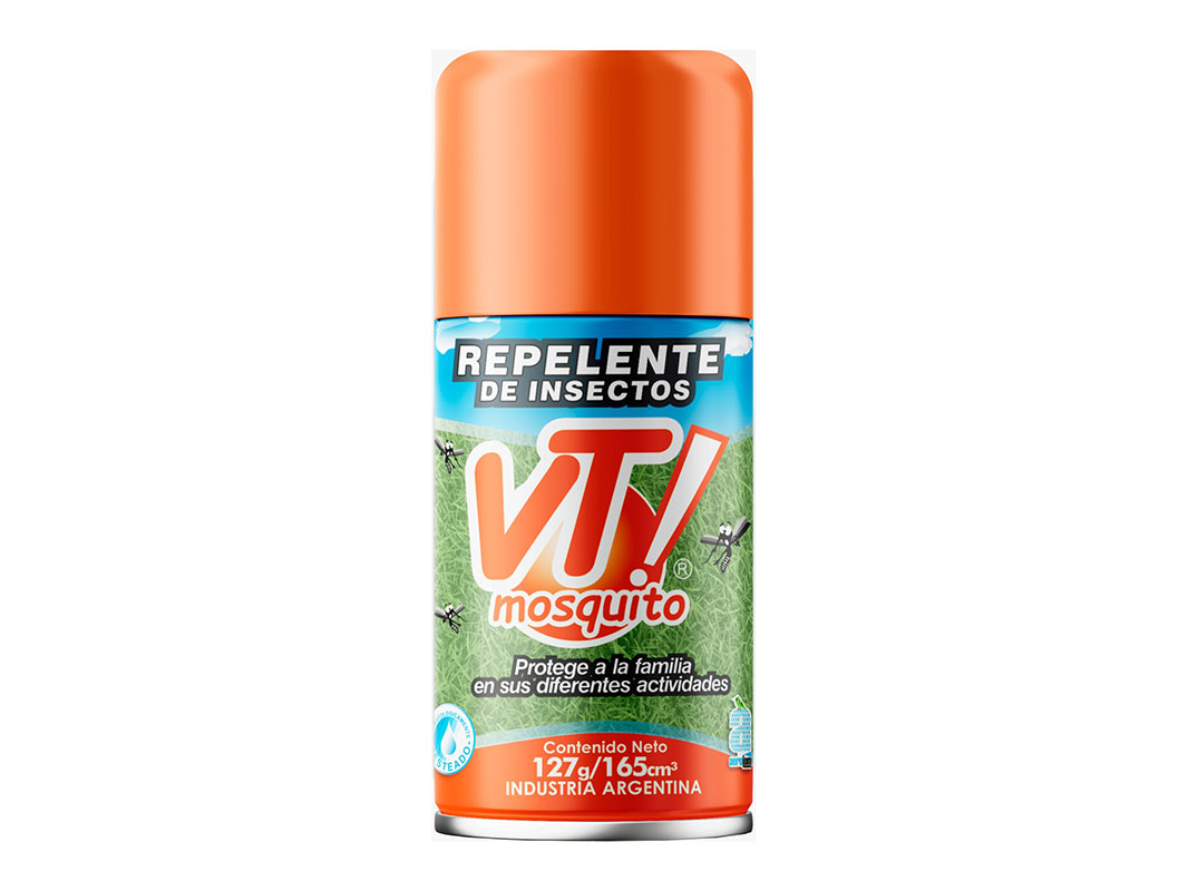 REPELENTE VT! MOSQUITO AEROSOL X 165CC