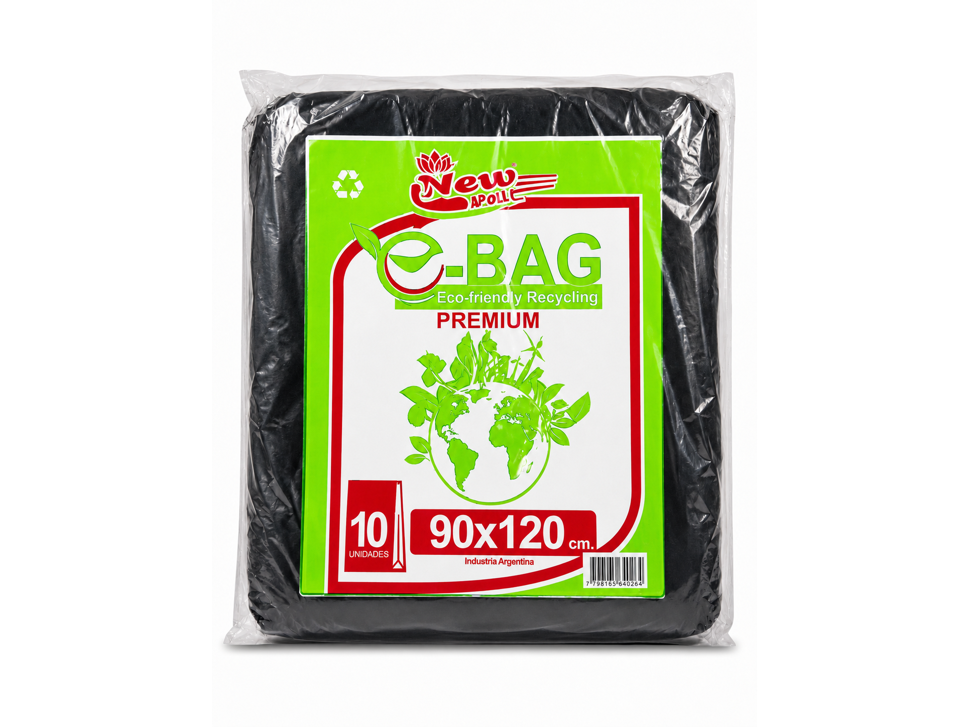 BOLSA DE RESIDUOS 90X120 LIVIANA (NEW PEL) COD 141 (B/20U)