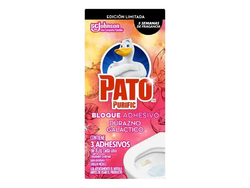 BLOQUE ADHESIVO P/INODOROS (PATO) DURAZNO GALACTICO
