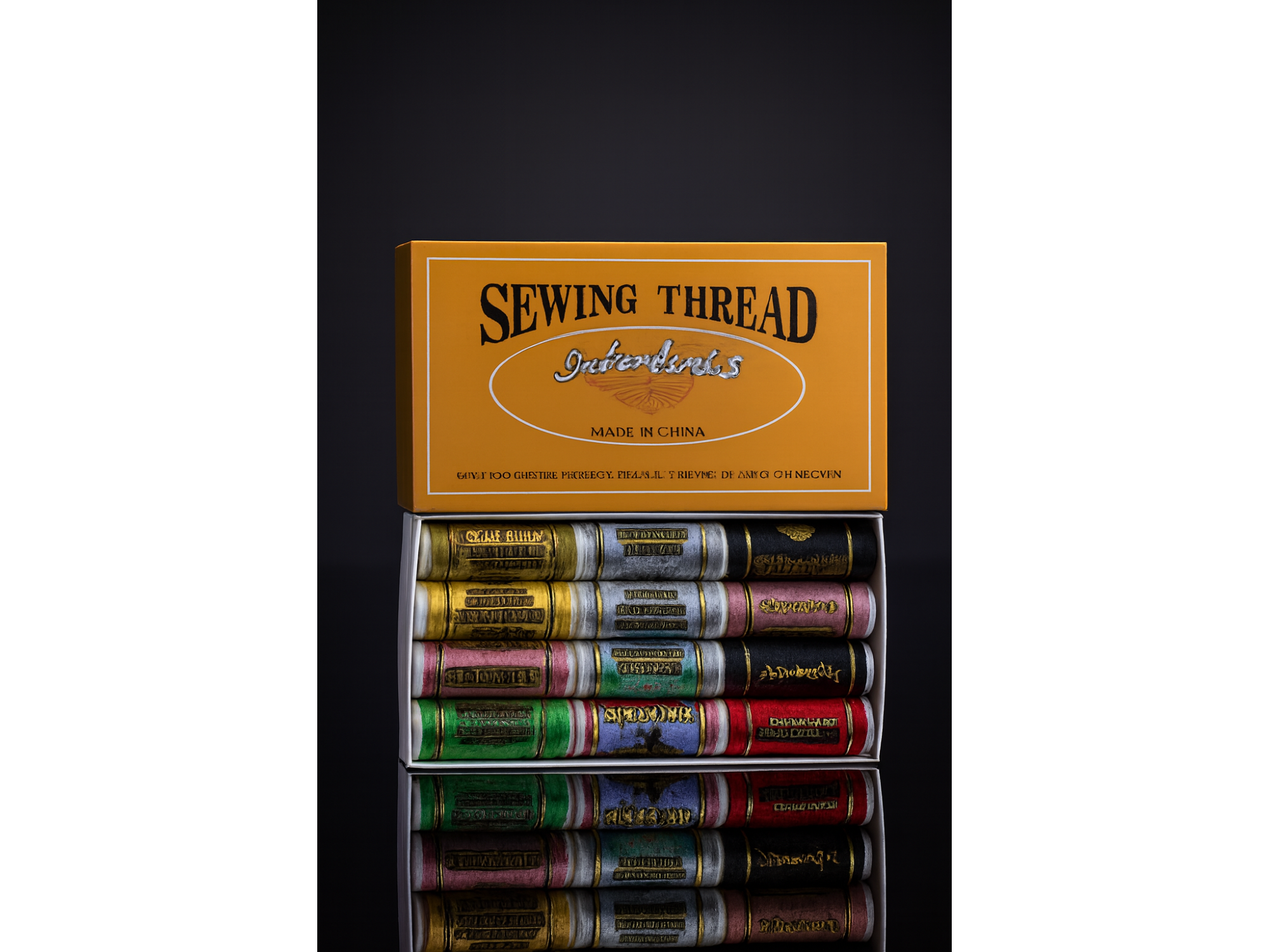 HILO DE COSER (COLORES) 55M X12 UNIDADES