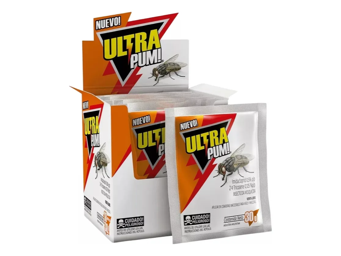 INCECTICIDA (MOSQUICIDA) GRANULADO ULTRA PUM SOBRE X 30GR