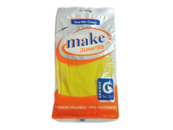 GUANTE AFELPADO AMARILLO MAKE (G)