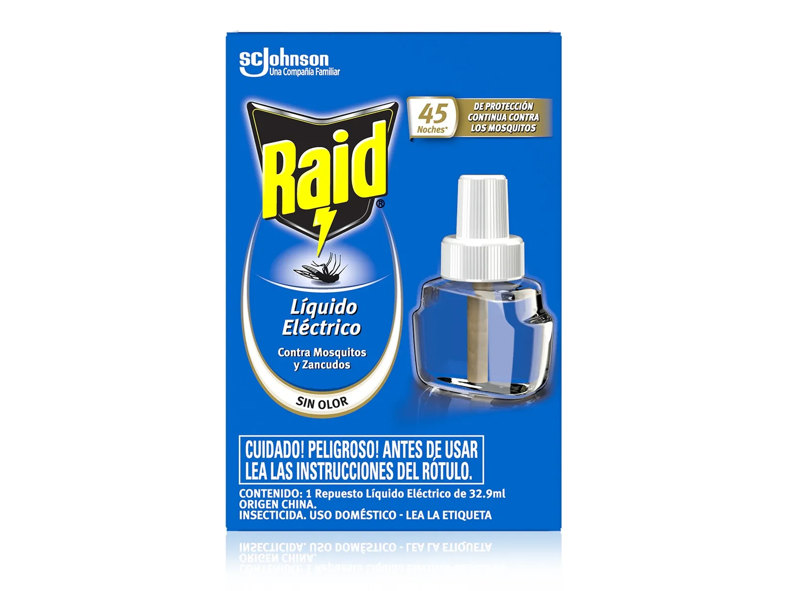 REPUESTO LIQUIDO P/RAID P/MOSQUITO Y ZANCUDO