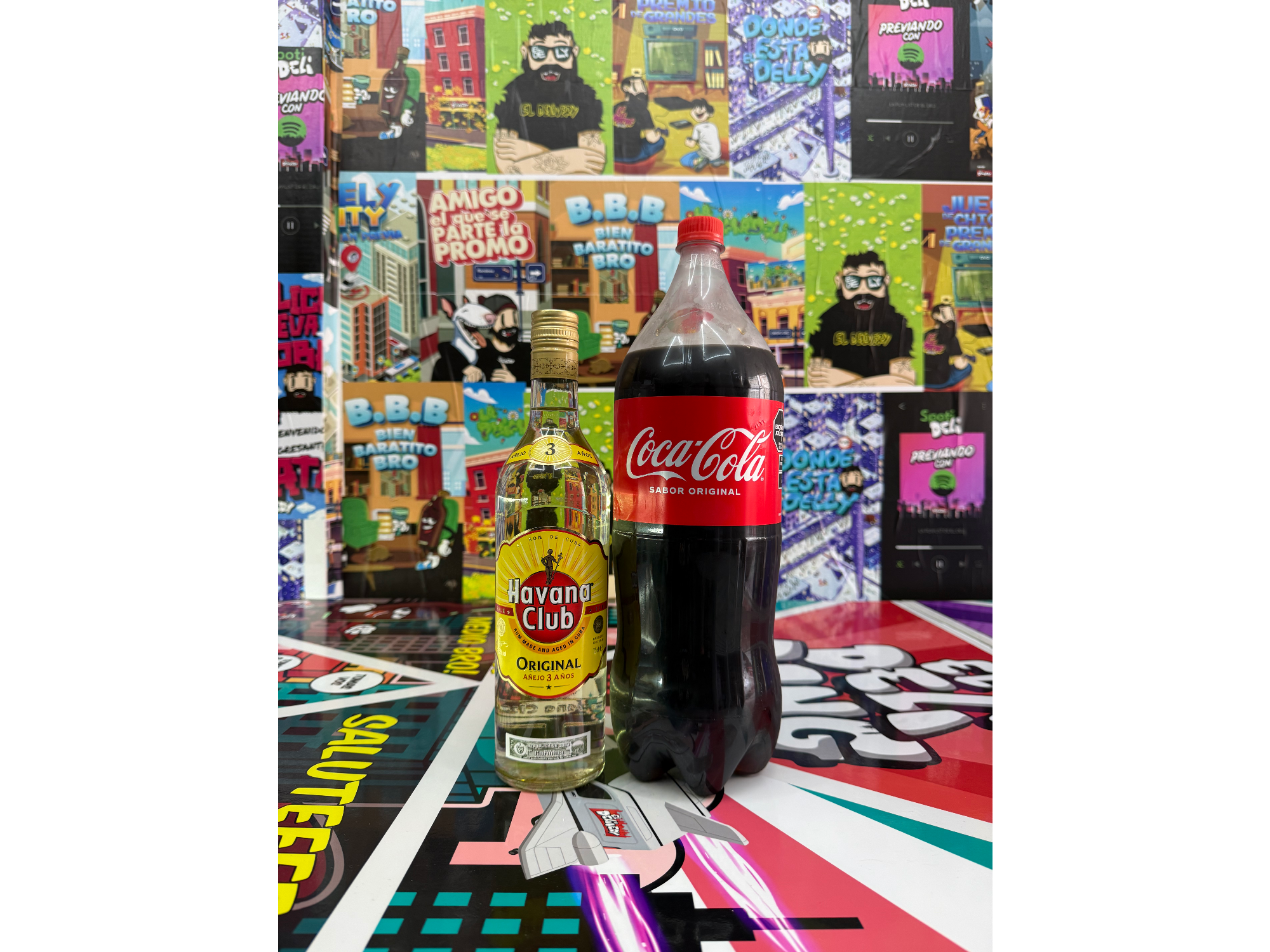 Ron Havana Blanco + Coca Cola 2.5lt