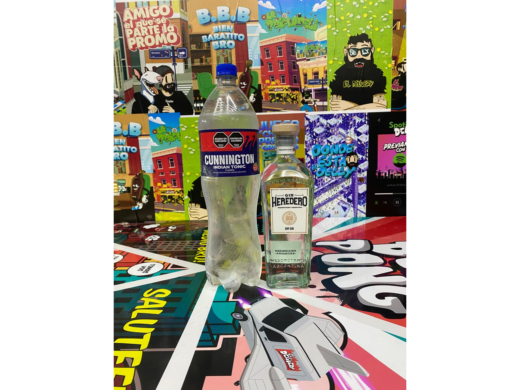 Herederos London Dry + Tónica 1.5lt
