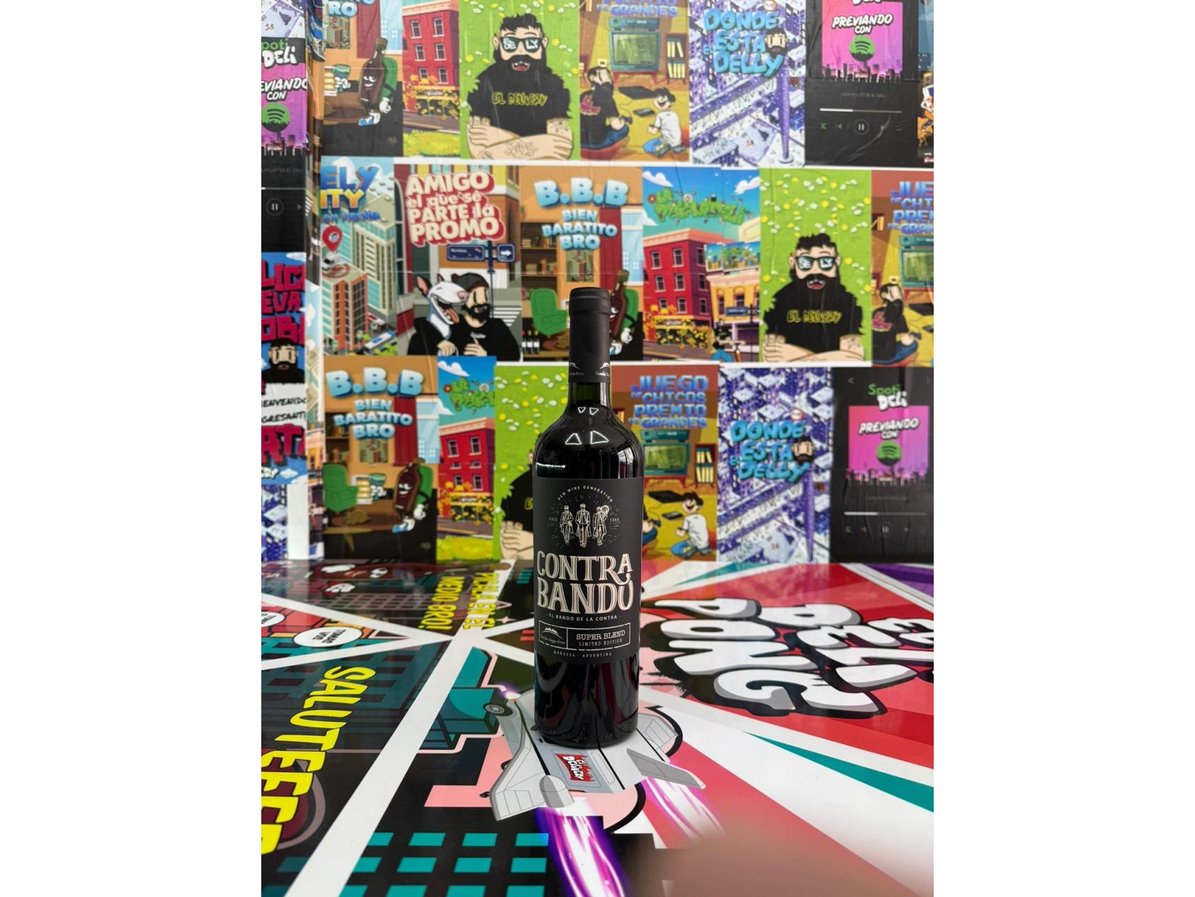 Contrabando Súper Blend (Mañbec-Merlot-Cabernet Franc)