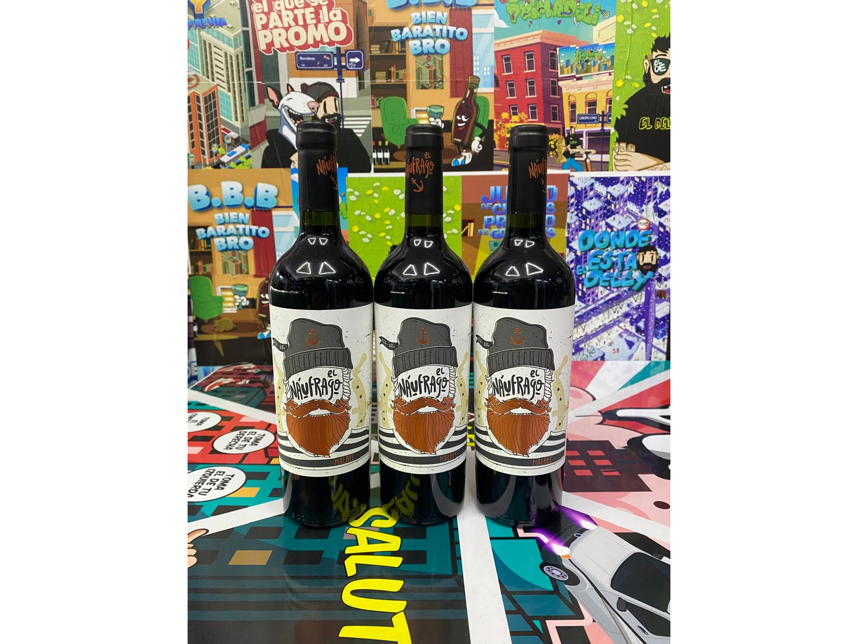 3 Naufrago malbec