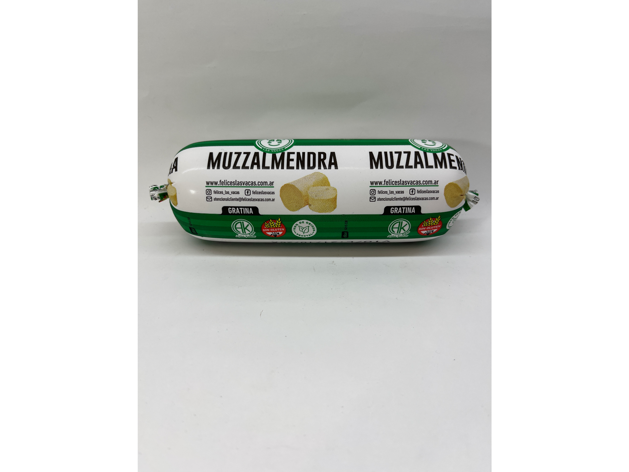 Queso Muzzalmendra Vegano Felices las Vacas 500 gr