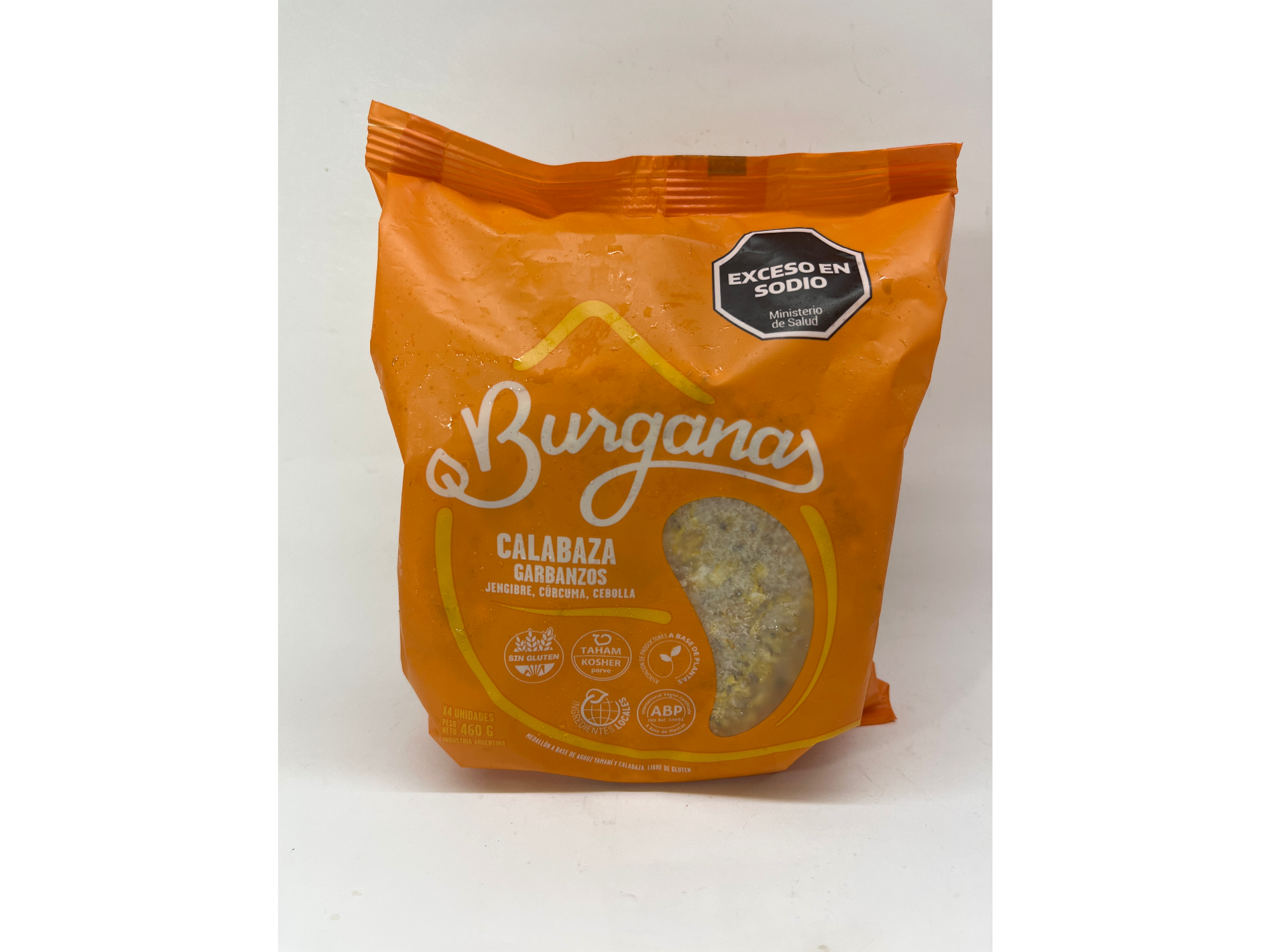 Hamburguesas Burganas Calabaza Veganas x 4