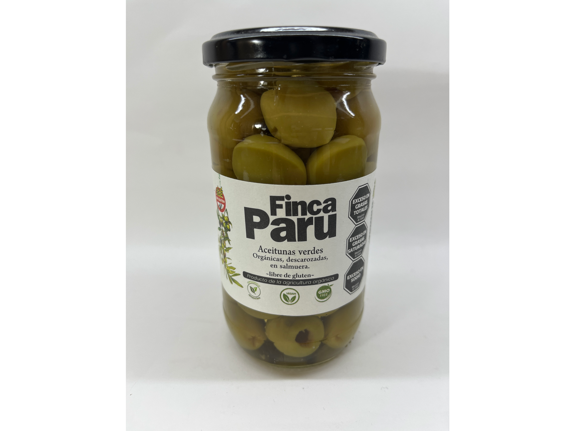 Aceitunas Descarozadas Orgánicas Finca Paru 330 gr