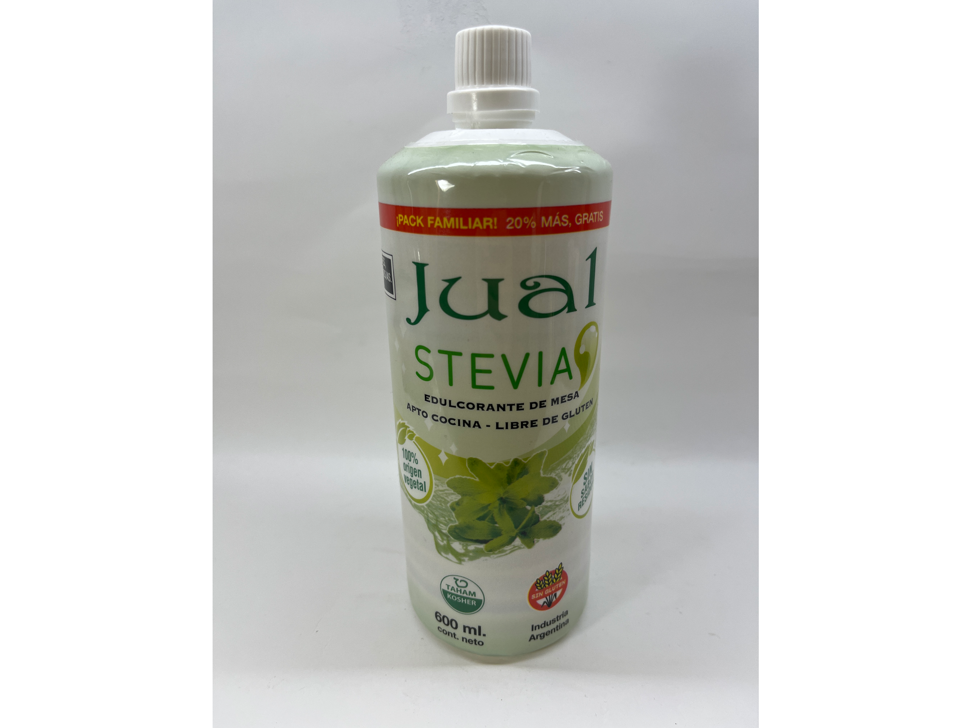 Edulcorante Stevia Jual Kosher 600 ml