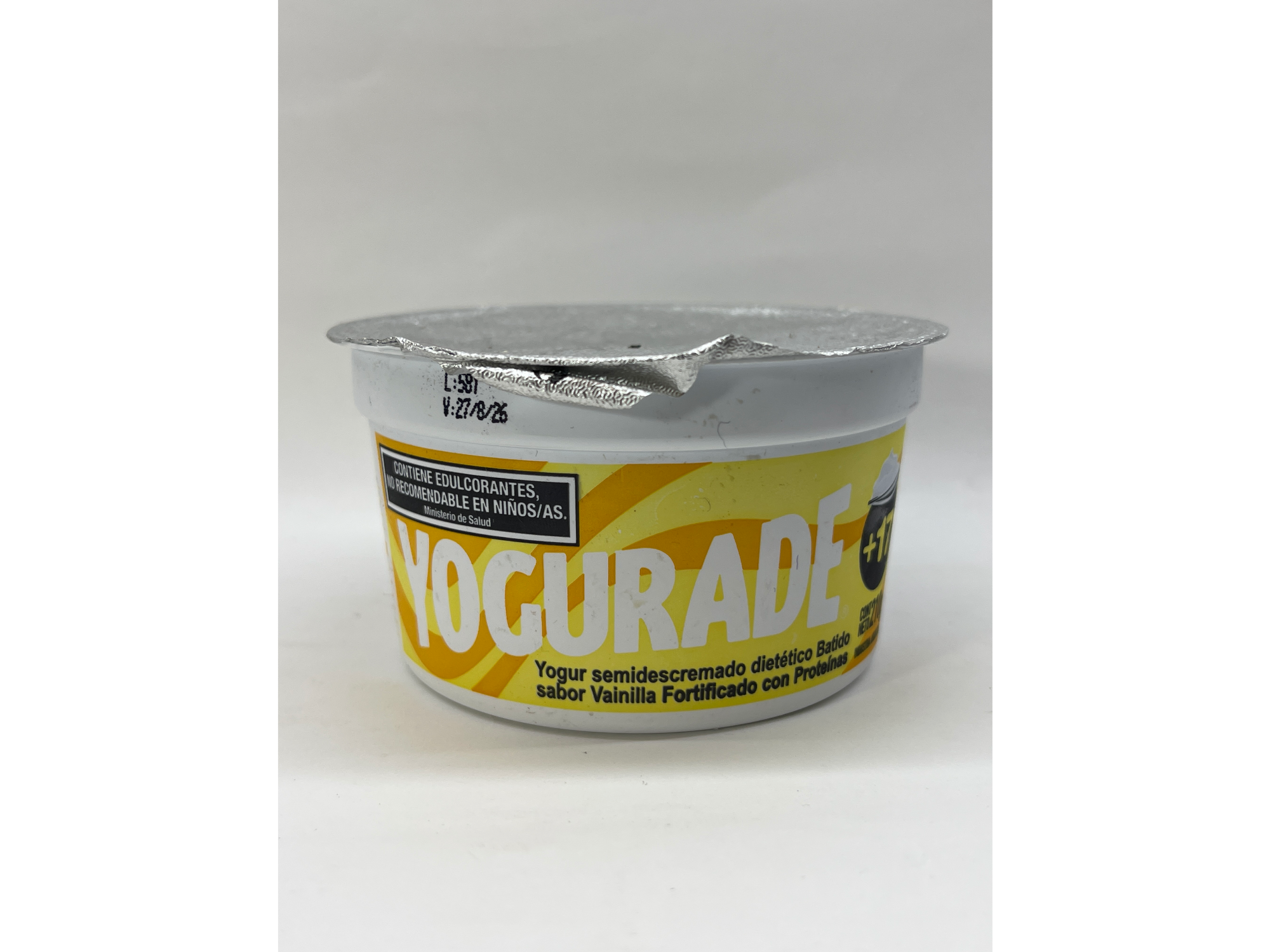 Yogur Protéico Sabor Vainilla Semidescremado Yogurade