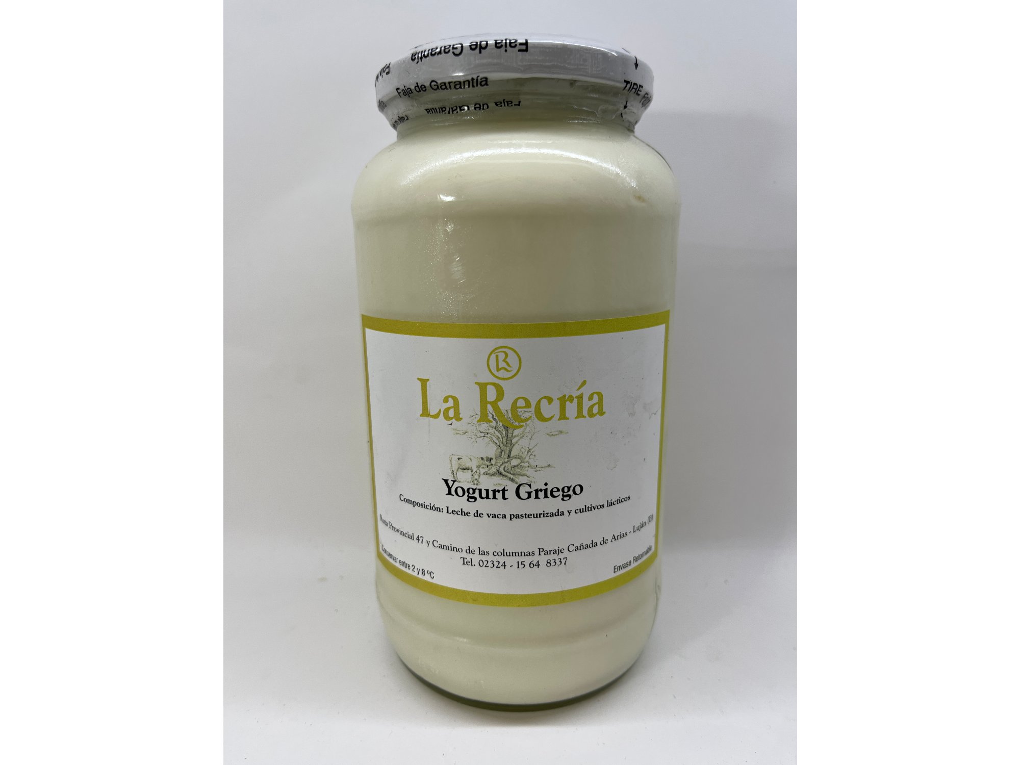 Yogurt Griego La Recría 800 gr