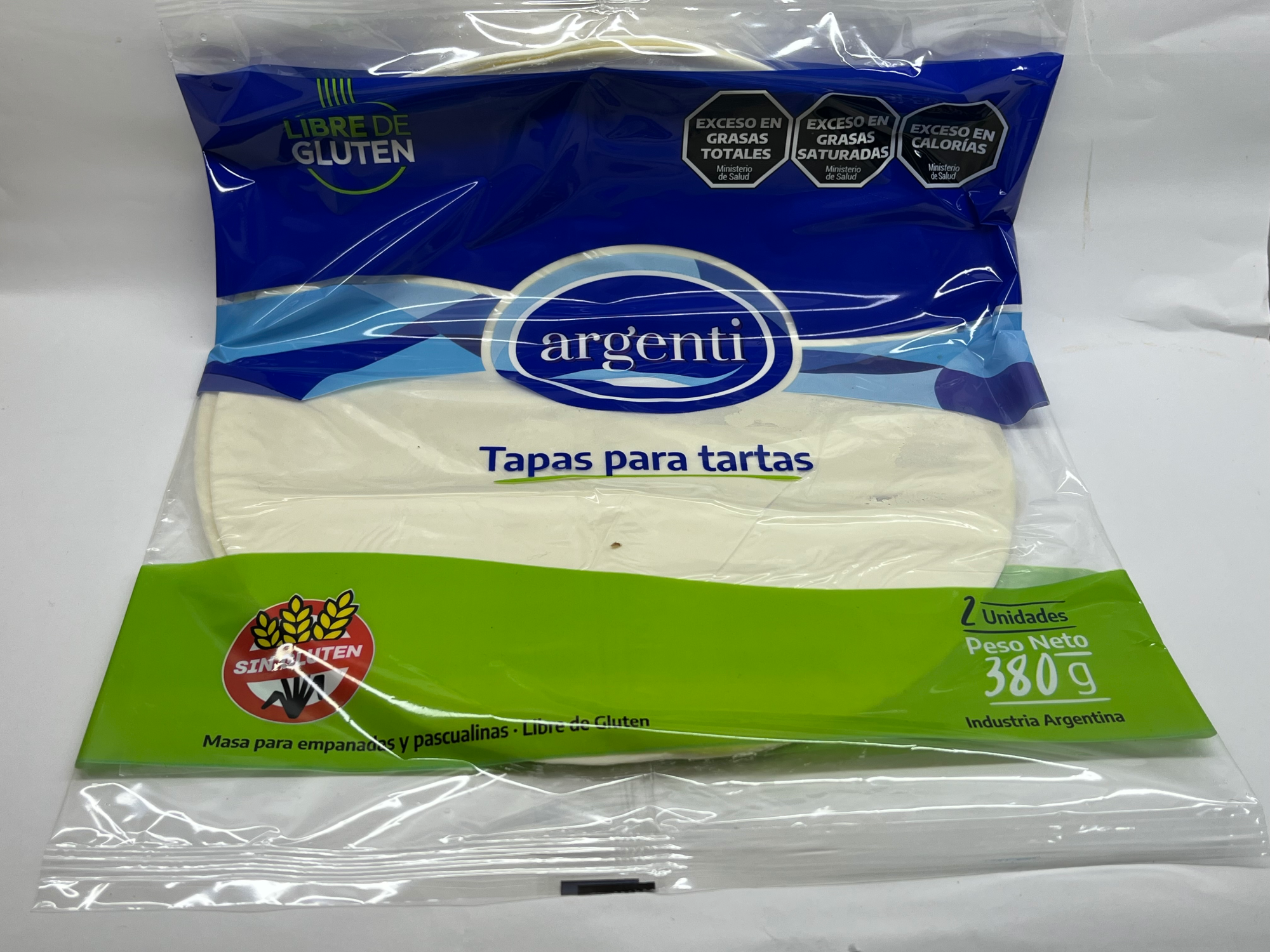 Tapas para Tartas Argenti 2 Unidades