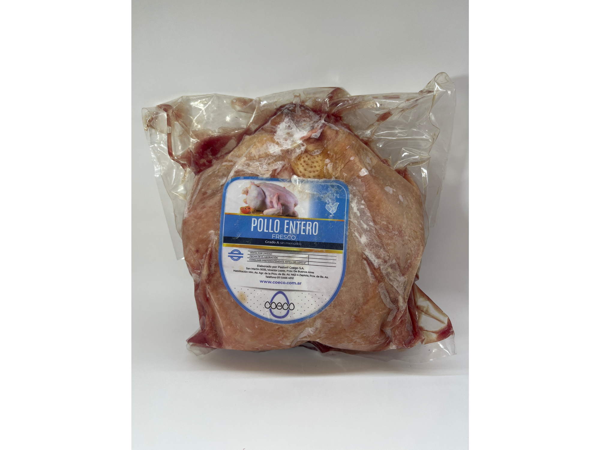 Pollo Entero Coeco 2600 gr aprox