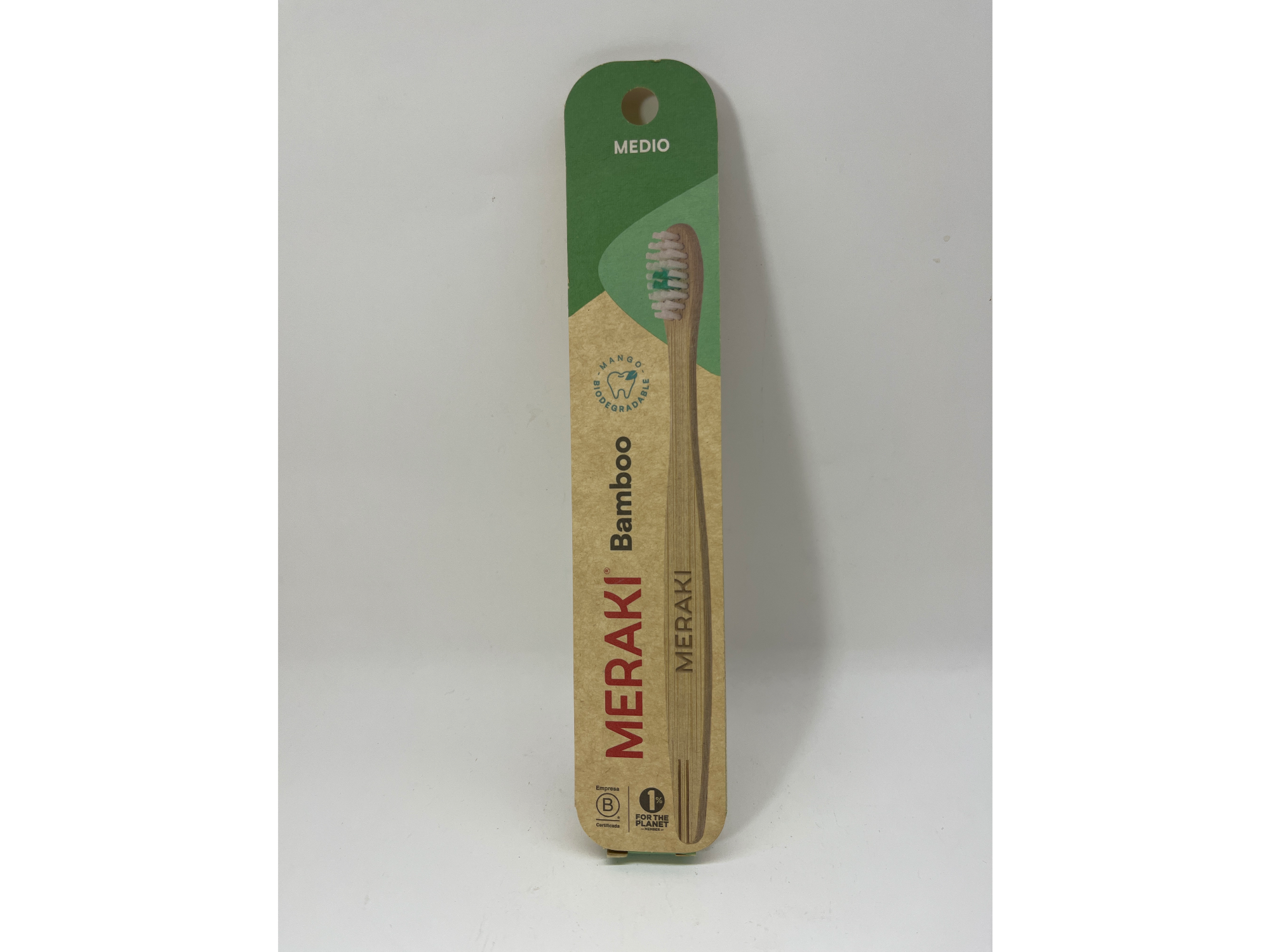Meraki Cepillo de Diente Adulto Medio Bamboo