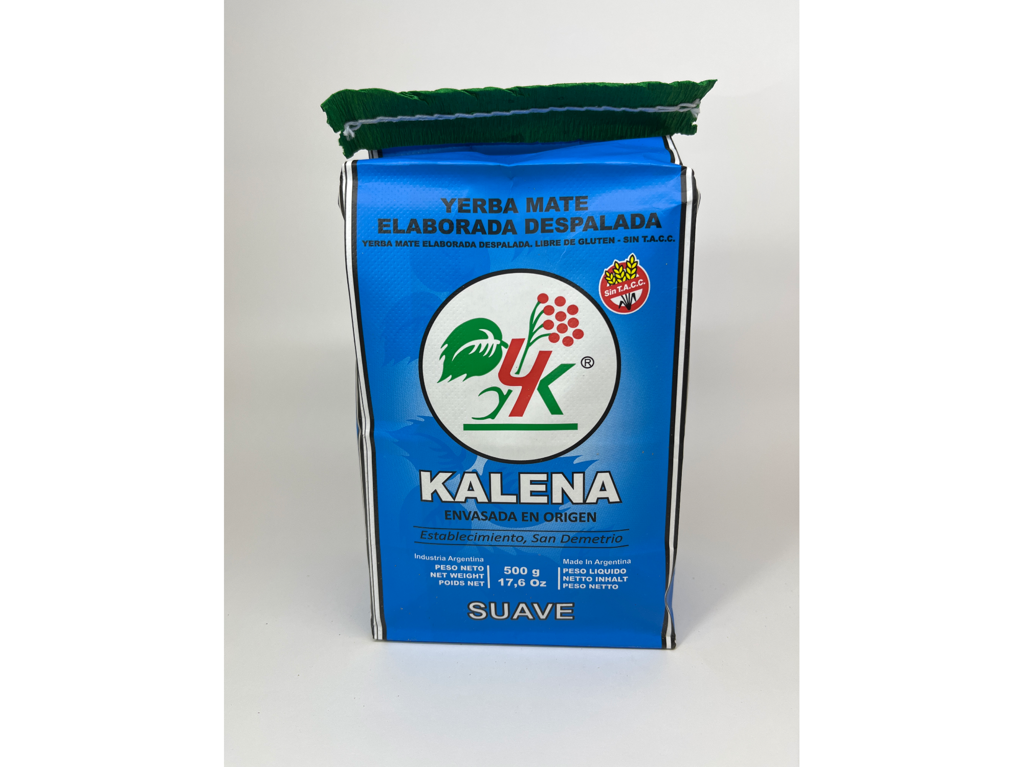 Kalena Yerba Mate Suave Despalada Agro 1/2 Kg