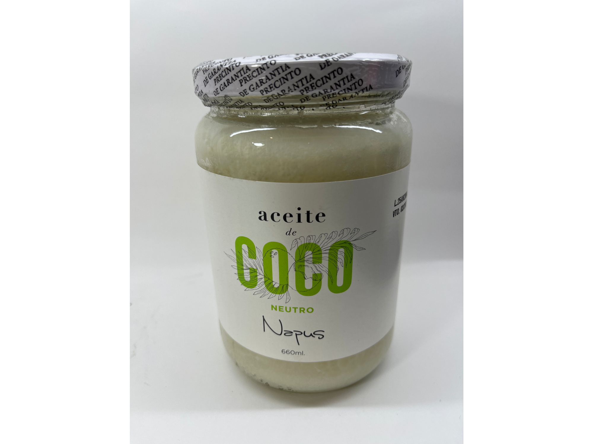 Napus Aceite de Coco Neutro 660 ml