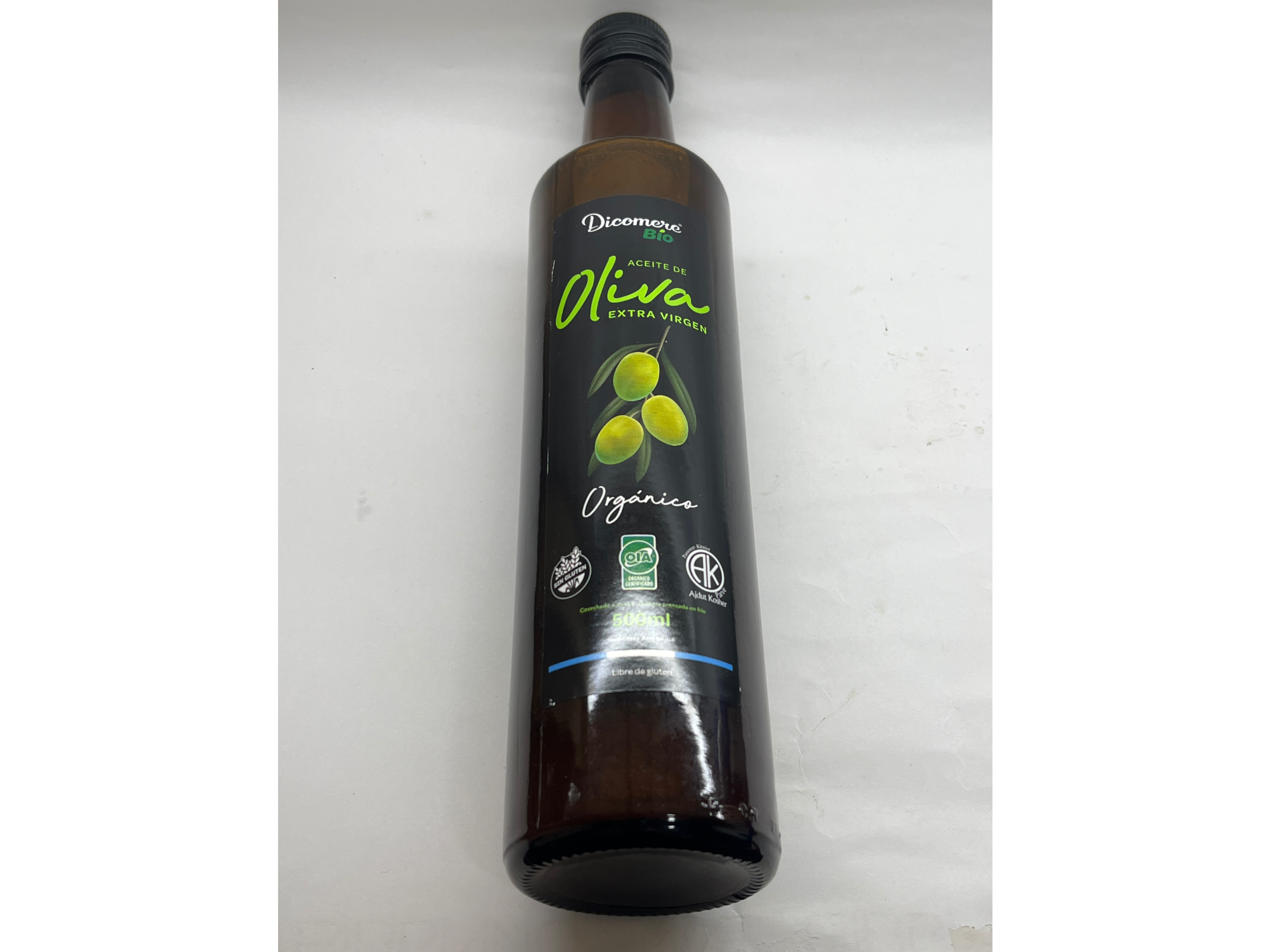 Aceite de Oliva Orgánico Dicomere Bio 500 ml