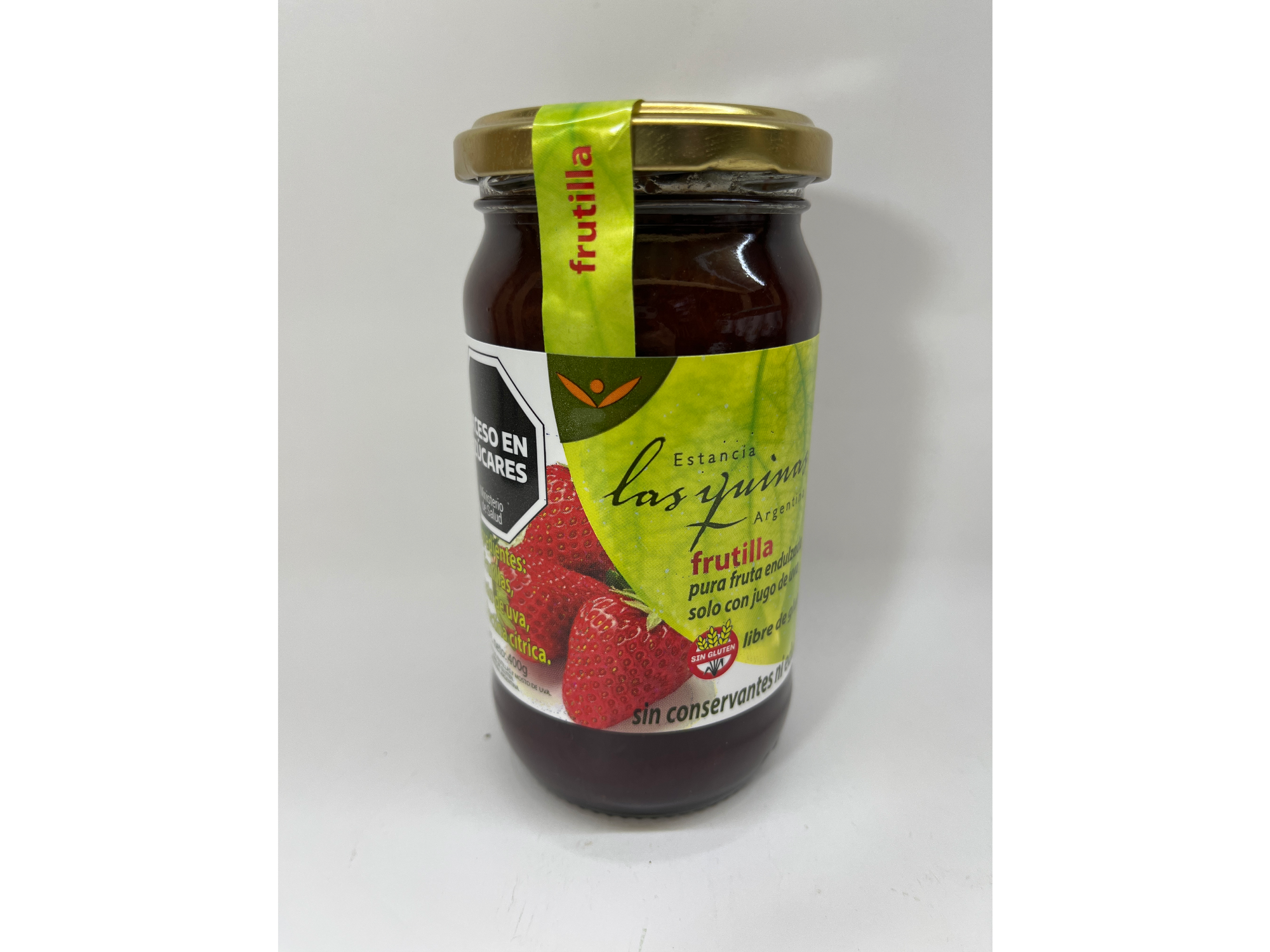 Las Quinas Mermelada de Frutilla Sin Azúcar