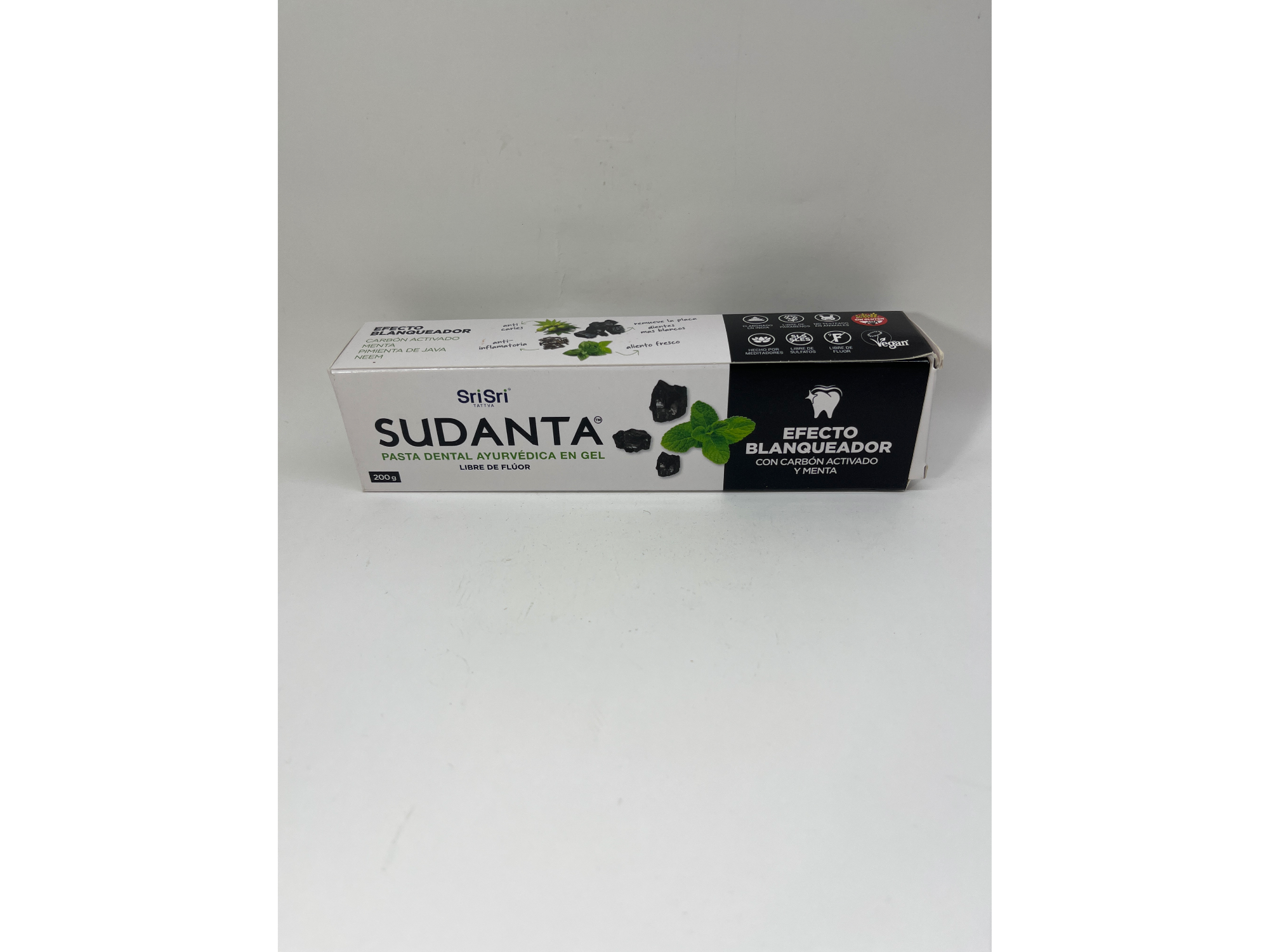 Sudanta Pasta Ayurvédica Efecto Blanqueador 200 g