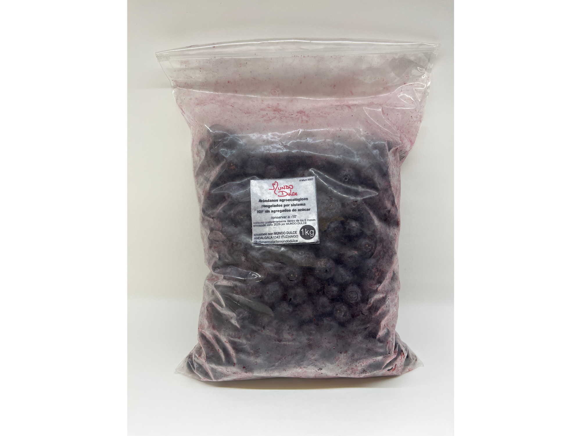 Arándanos Agroecológicos Mundo Dulce 1 Kg